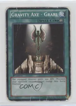Gravity Axe - Grarl 1st Ed. YuGiOh Starter Deck 12: XYZ Symphony #YS12-EN026 - Image 1
