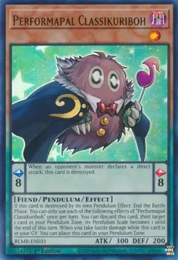 BLMR-EN031 Performapal Classikuriboh Ultra Rare 1st Edition NM YuGiOh TCG - Image 1