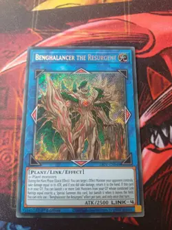 YuGiOh! Benghalancer The Resurgent LIOV-EN048 Secret Rare 1st Ed - Image 1