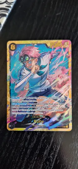 Koby OP11-119 A Fist of Divine Speed One Piece Card - Image 1
