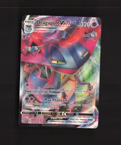 Dragapult VMAX 093/192 Rebel Clash Ultra Rare Holo Pokemon Card NM - Image 1