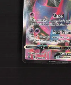 Dragapult VMAX 093/192 Rebel Clash Ultra Rare Holo Pokemon Card NM - Image 5