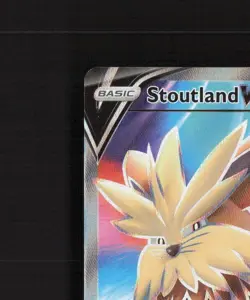 Stoutland V 157/163 Battle Styles Full Art Ultra Rare Holo Pokemon Card NM - Image 3