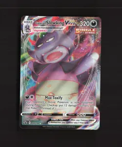 Galarian Slowking VMAX 100/198 Chilling Reign Ultra Rare Holo Pokemon Card NM - Image 1