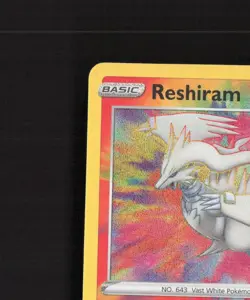 Reshiram 017/072 Shining Fates Amazing Rare Holo Pokemon Card NM - Image 3