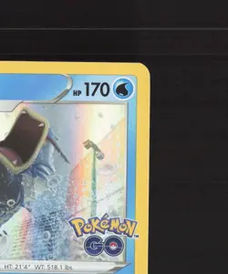 Gyarados 022/078 Pokemon GO Holo Rare Pokemon Card LP+ - Image 4