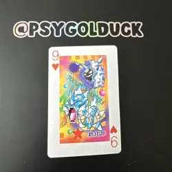 Pokemon Pocket Monster Playing Card Gyarados Cloyster - Image 1
