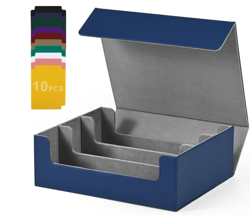 UAONO Card Storage Box for Trading Cards, Premium Card Deck Case Holds 1800+ - Image 1