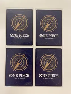 Set Of 4 Nico Robin OP12-087 SR One Piece Card Legacy of the Master English Set - Image 2
