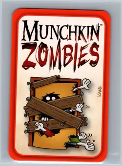 Munchkin Zombies The Immortal Bard Promo Card USED Steve Jackson Games SJG - Image 2