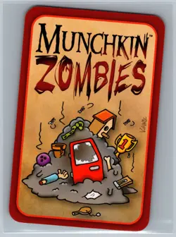 Munchkin Zombies Shotgun Approach Promo Card USED Steve Jackson Games SJG - Image 2