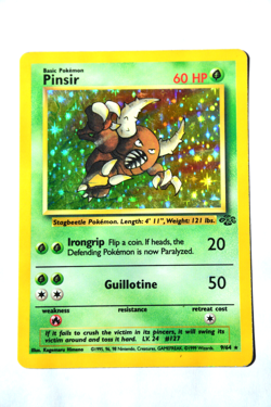 Pokemon TCG Pinsir 9/64 Jungle Set Vintage Holo Rare Card Ungraded Near Mint NM - Image 2