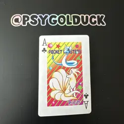 Pokemon Pocket Monster Playing Card Dragonair Ninetales - Image 1