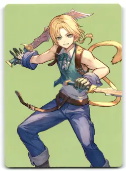 Zidane, Tantalus Thief Art Card 49 Art Series: FINAL FANTASY - Image 1