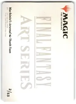 Machinist's Arsenal Art Card 2 Art Series: FINAL FANTASY - Image 2