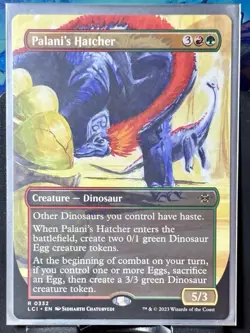 Palani's Hatcher (Borderless) - Reg - MTG - LCI - 0332 - RARE ~ NM - Image 2