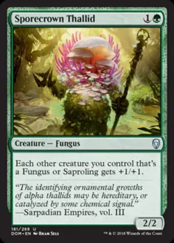 Sporecrown Thallid - Light Play MTG Dominaria - Image 1