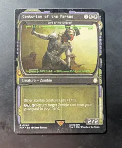Centurion of the Marked (Showcase) MTG Universes Beyond: Fallout (PIP) (NM) - Image 1