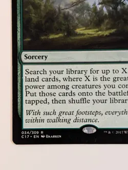 MTG - 1x Traverse the Outlands - Commander 2017 - NM/LP - Magic The Gathering - Image 5