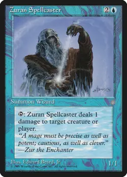 MTG - Zuran Spellcaster - Ice Age - X1 - (NM) - - Image 1