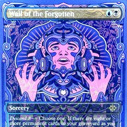 Wail of the Forgotten (Borderless) - Reg - MTG - LCI - 0343 - RARE ~ NM - Image 1