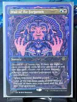 Wail of the Forgotten (Borderless) - Reg - MTG - LCI - 0343 - RARE ~ NM - Image 2