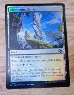 MTG blossoming sands foil foundations NM - Image 1