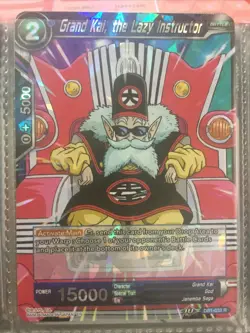 Foil Grand Kai The Lazy Instructor DB1-033 R Dragon Ball Super Card Game TCG - Image 1
