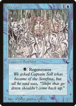 MTG - Drowned - The Dark - X1 - (LP) - - Image 1