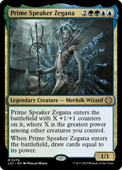 MTG Prime Speaker Zegana [The Lost Caverns of Ixalan Commander] Near Mint - Image 1