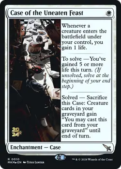 MTG Case of the Uneaten Feast [Murders at Karlov Manor Prerelease Promos] Foil N - Image 1