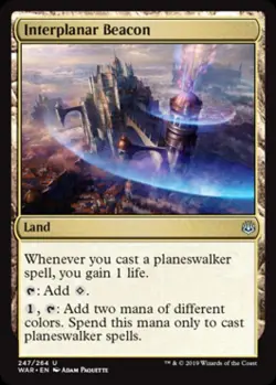 Interplanar Beacon - Near Mint MTG War of the Spark - Image 1