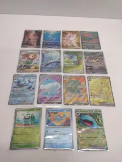 Pokemon TCG Card Lot Of 15 Sirs Full Arts Rares 151 Scarlet & Violet Mint... - Image 1
