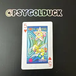 Pokemon Pocket Monster Playing Card Scyther Staryu - Image 1