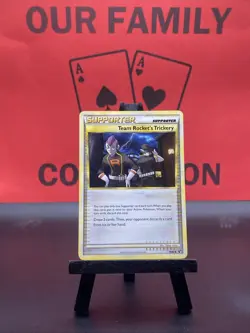 Team Rocket's Trickery 78/90 Undaunted HeartGold Soul Silver Pokemon TCG 2010 LP - Image 1