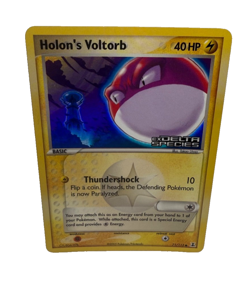 Holon's Voltorb 71/113 EX Delta Species Holo Stamped Pokemon Card Pokemon TCG - Image 1