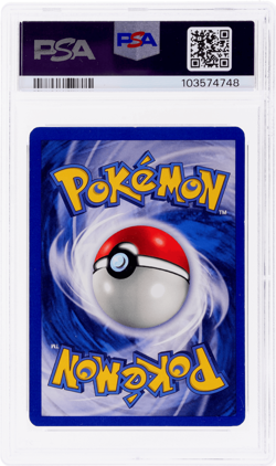 1999 Pokemon Base Set Impostor Professor Oak Shadowless #73 PSA 7 - Image 2