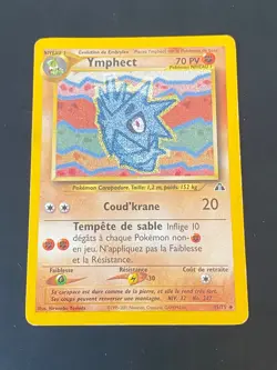 CARTE POKEMON YMPHECT 45/75 FR PEU COMMUNE NEO DISCOVERY - TBE - Image 1