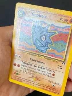 CARTE POKEMON YMPHECT 45/75 FR PEU COMMUNE NEO DISCOVERY - TBE - Image 2