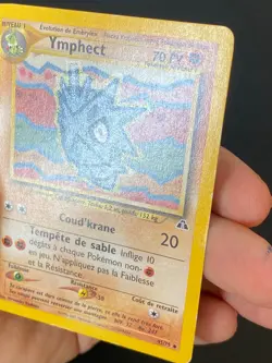 CARTE POKEMON YMPHECT 45/75 FR PEU COMMUNE NEO DISCOVERY - TBE - Image 3