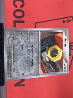 Meltan 103/142 Sv07: Stellar Crown Pokemon TCG Reverse Holo Common 2024 NM - Image 4