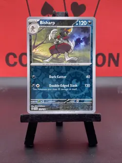 Bisharp 133/198 Scarlet & Violet Pokemon TCG Reverse Holo Common 2023 NM - Image 2