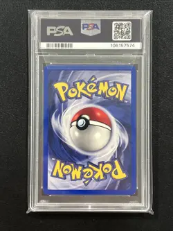 Blaine's Moltres 1/132 Pokemon Gym Heroes 1st Edition Holo Rare Card WOTC PSA 8 - Image 2
