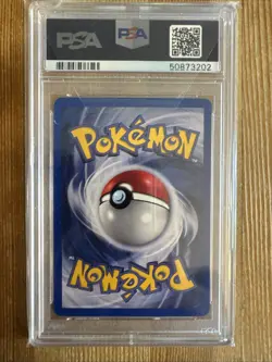 Blaine's Moltres 1/132 Pokemon Gym Heroes 1st Edition Holo Rare Card WOTC PSA 8 - Image 2