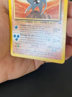 CARTE POKEMON AMONISTAR 43/75 FR PEU COMMUNE NEO DISCOVERY - TBE/EXC - Image 5