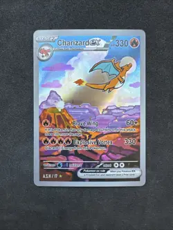 Generation One Charizard EX After Skool Hobby Series 1 - Fan Art Custom Card - Image 1