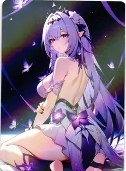CASTORICE Holo Custom Art Goddess Story Anime Collectible Card - Image 1