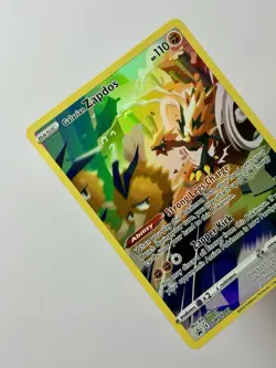 Galarian Zapdos SWSH283 (LP/NM) Full Art Black Star Promo Pokemon Card - Image 3