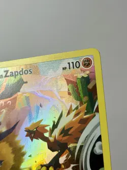 Galarian Zapdos SWSH283 (LP/NM) Full Art Black Star Promo Pokemon Card - Image 5
