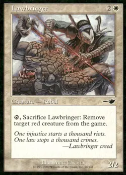 Lawbringer Nemesis MTG Magic the Gathering card - Image 1